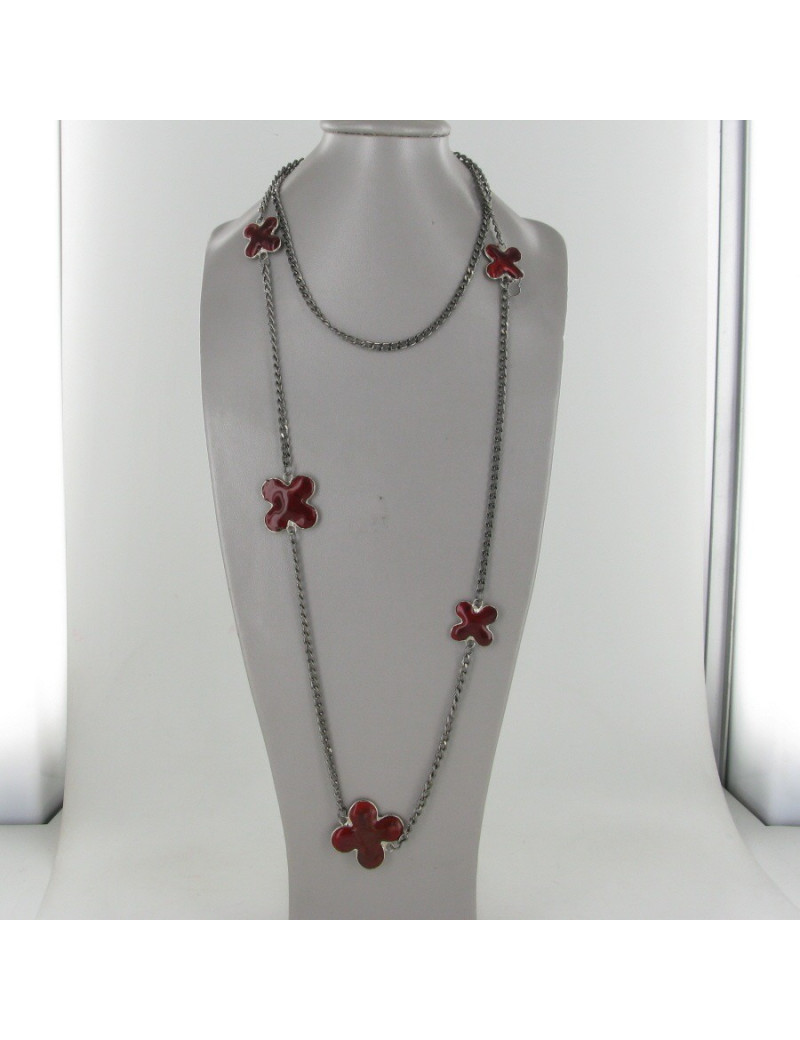 Sautoir trèfle MARGUERITE DE VALOIS