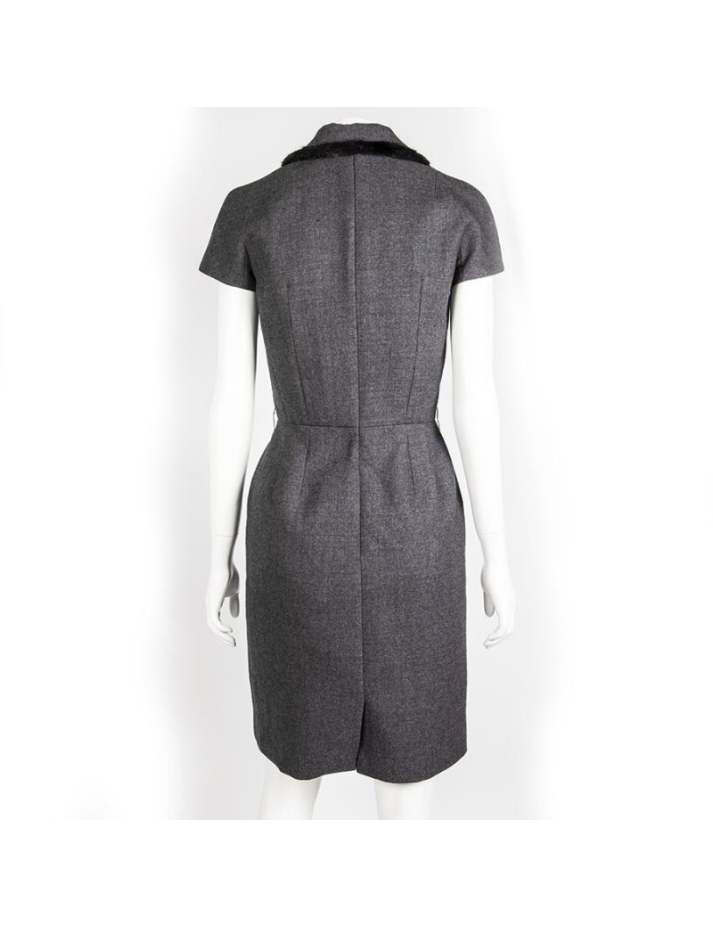 Robe CHRISTIAN DIOR T 36 FR grise