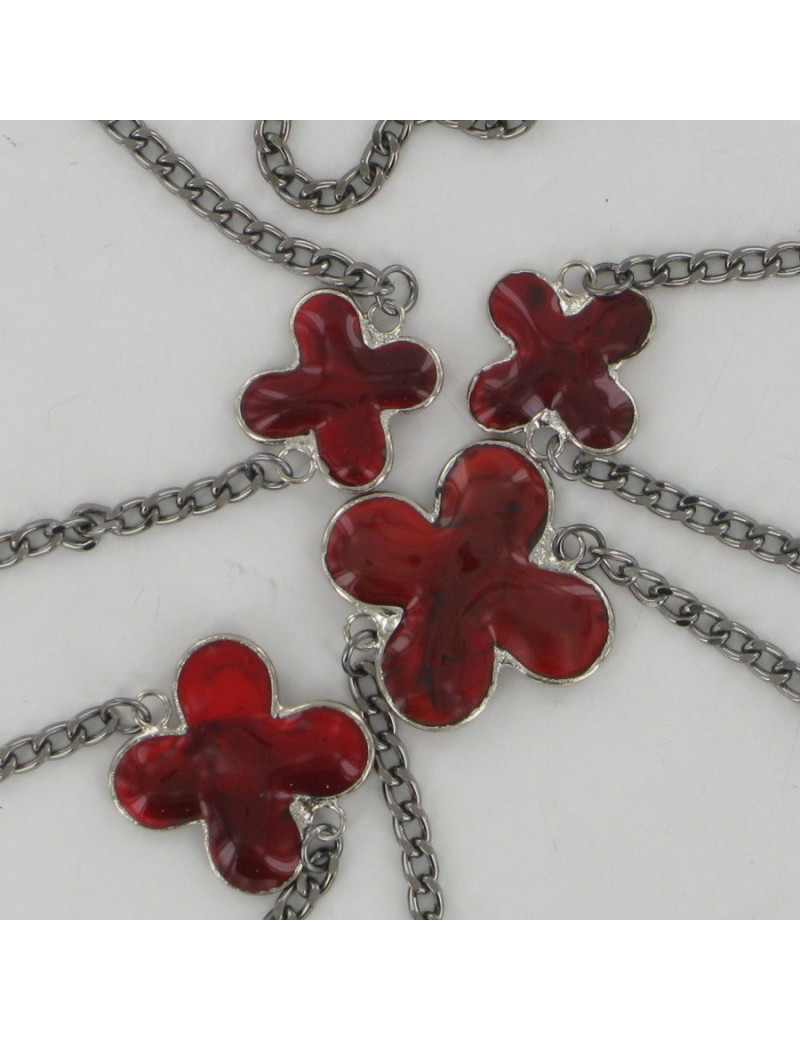 Sautoir trèfle MARGUERITE DE VALOIS