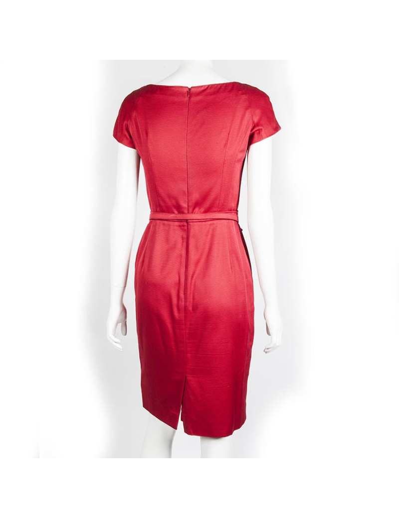 CHRISTIAN DIOR T 38 en red dress