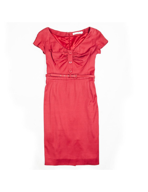 CHRISTIAN DIOR T 38 en red dress