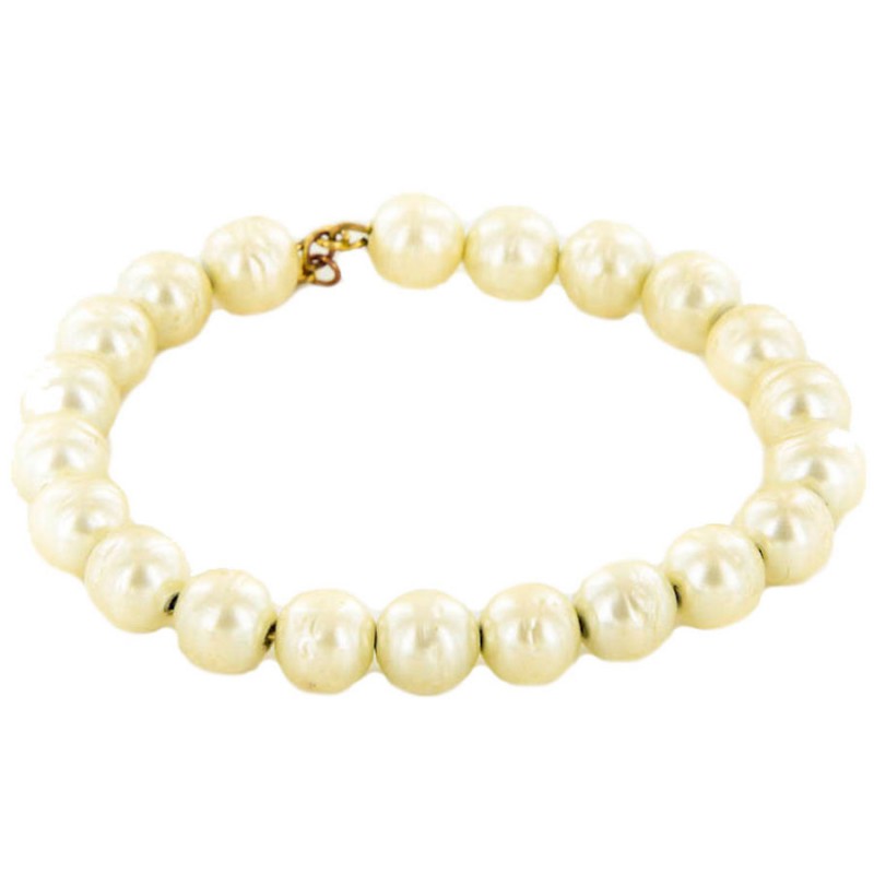 Bracelet CHANEL pearls Baroque vintage - VALOIS VINTAGE PARIS