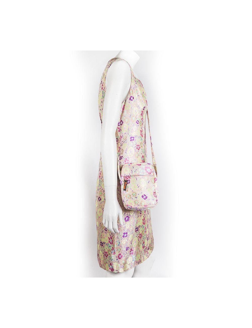 Robe et sac CHRISTIAN LACROIX  "Bazar"T 38