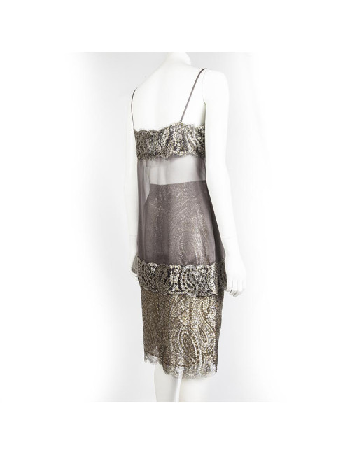 Ensemble CHANEL TOP T 38 FR JUPE T 40 FR