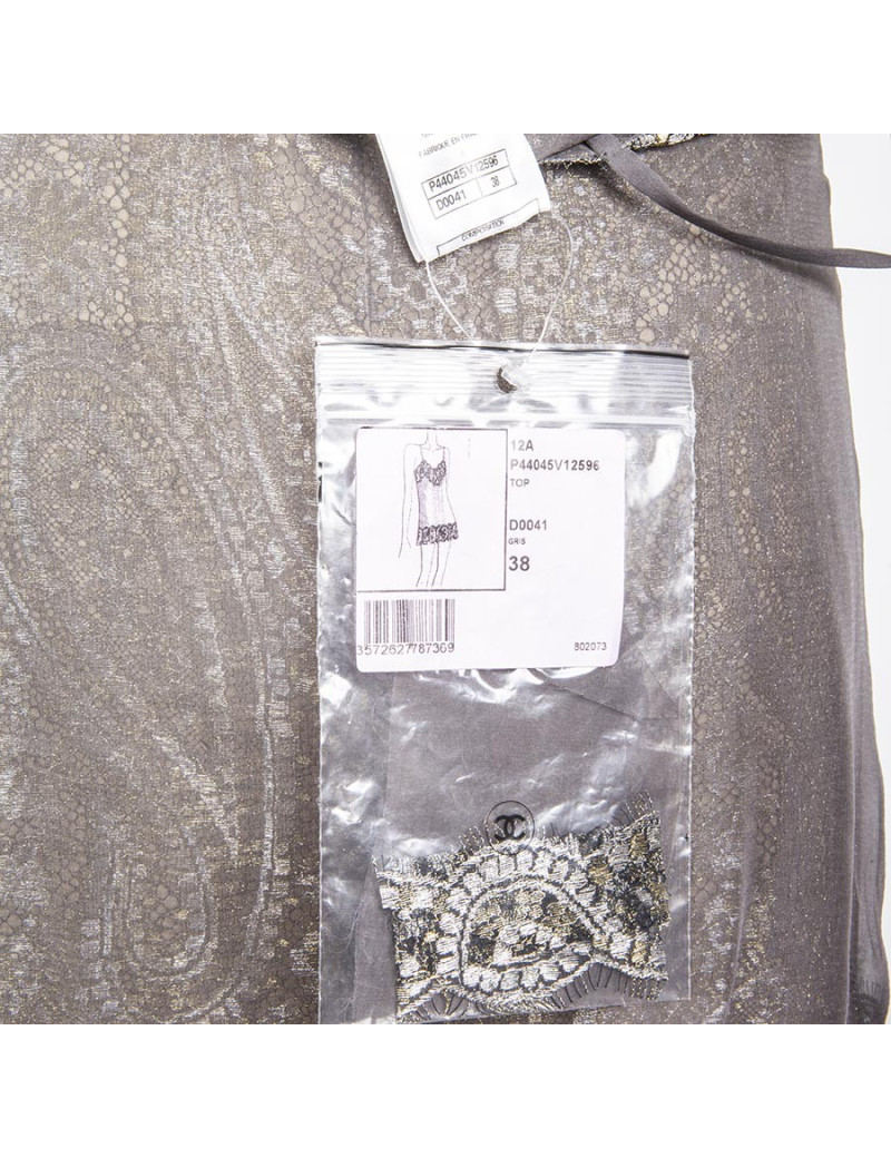 All CHANEL TOP T 38 en SKIRT T 40 en