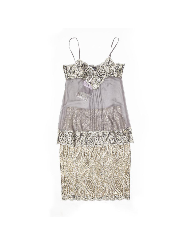 All CHANEL TOP T 38 en SKIRT T 40 en