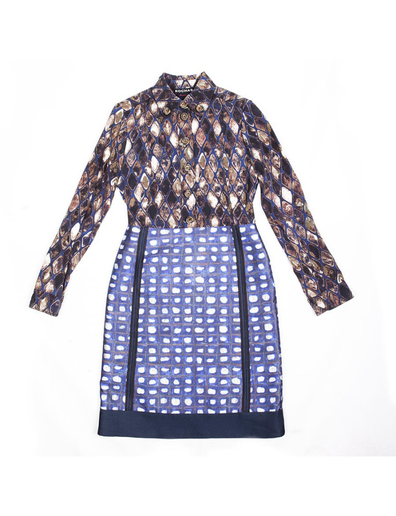 Robe ROCHAS T    en soie