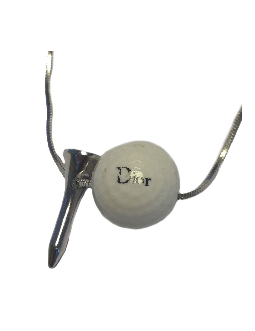 Collier "Balle de golf" DIOR 