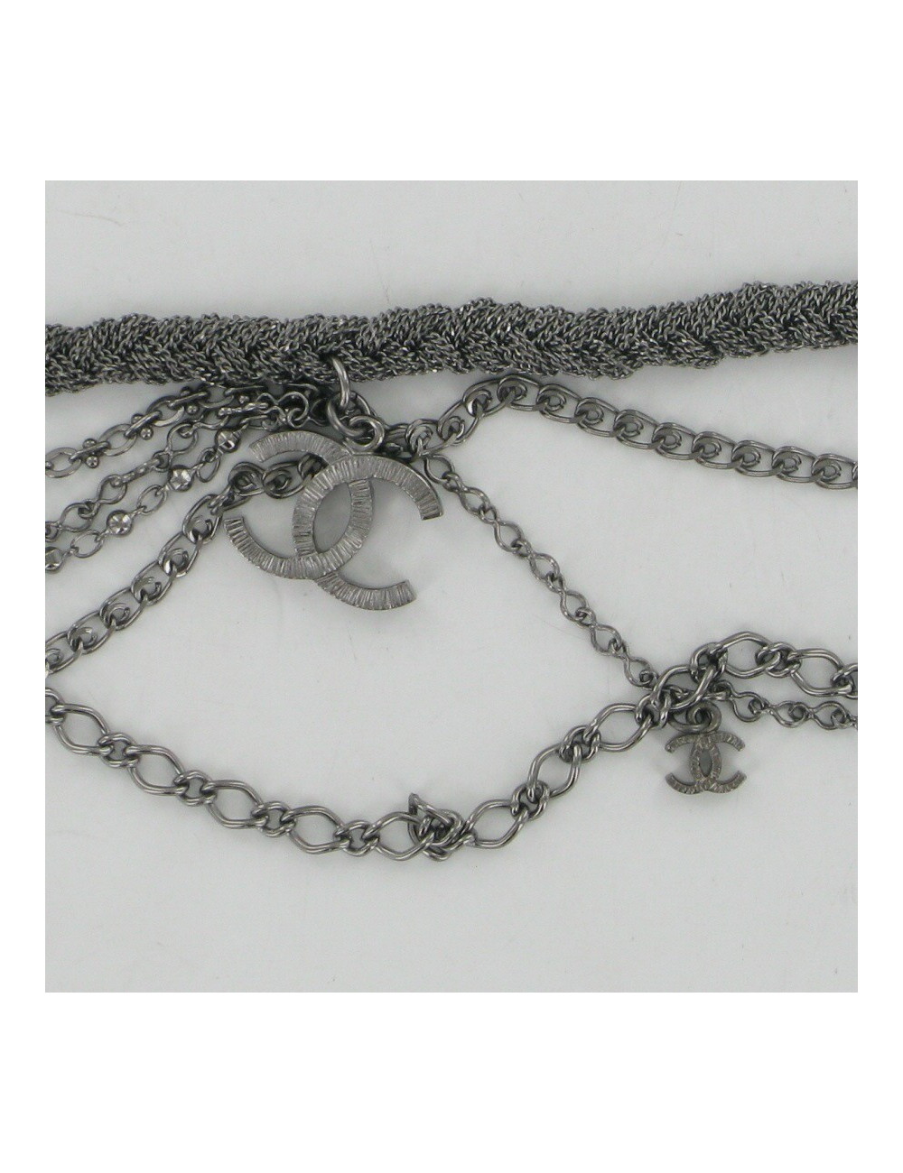 Ceinture sautoir chaînes CHANEL