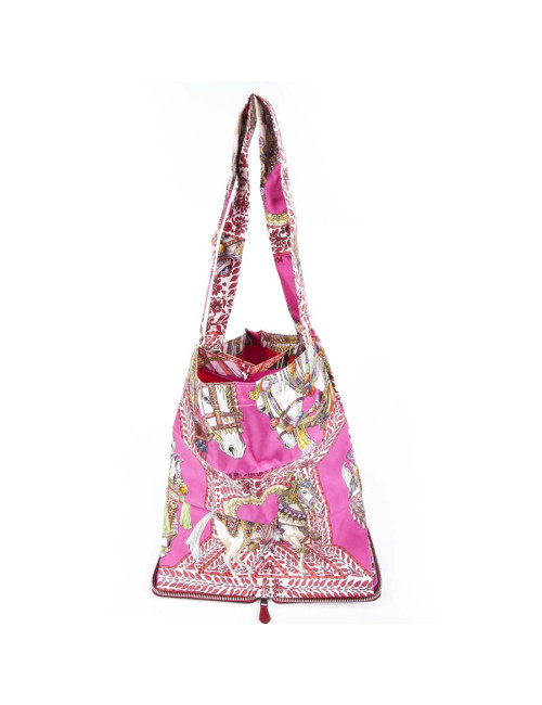 Bag "Silkypop" HERMES "Dance of the Marwari horse"