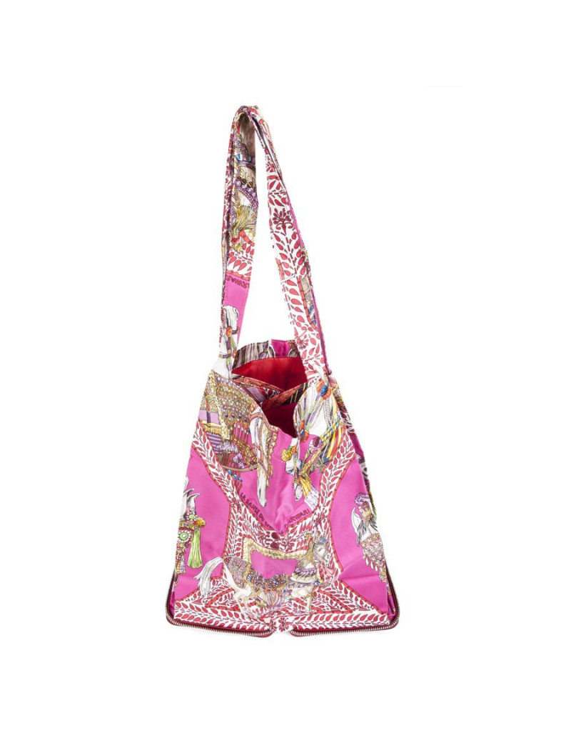 Bag "Silkypop" HERMES "Dance of the Marwari horse"
