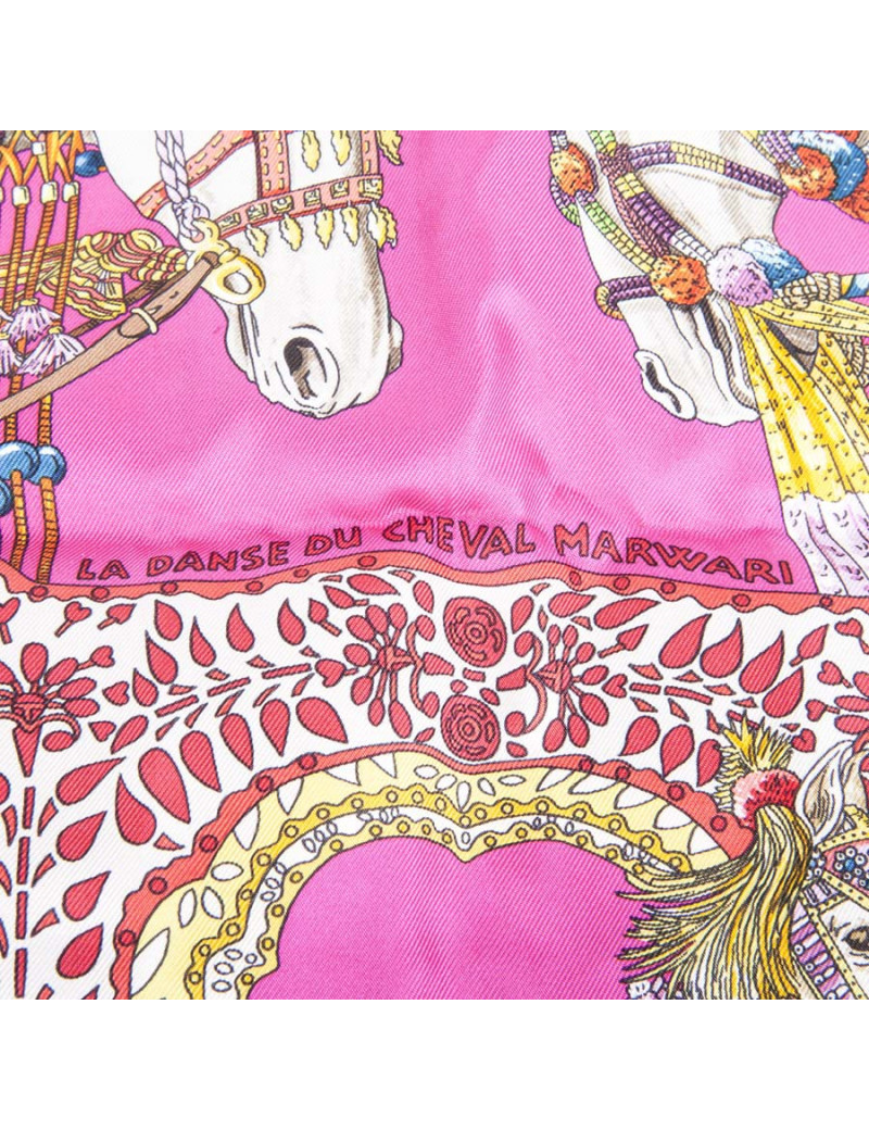 Bag "Silkypop" HERMES "Dance of the Marwari horse"