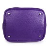 Picotin HERMES leather grained purple GM bag