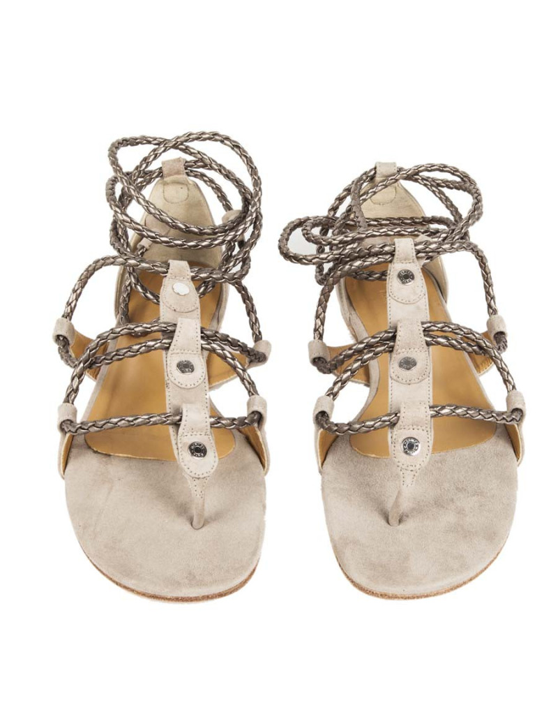 Sandals HERMES T 38.5 en Spartans