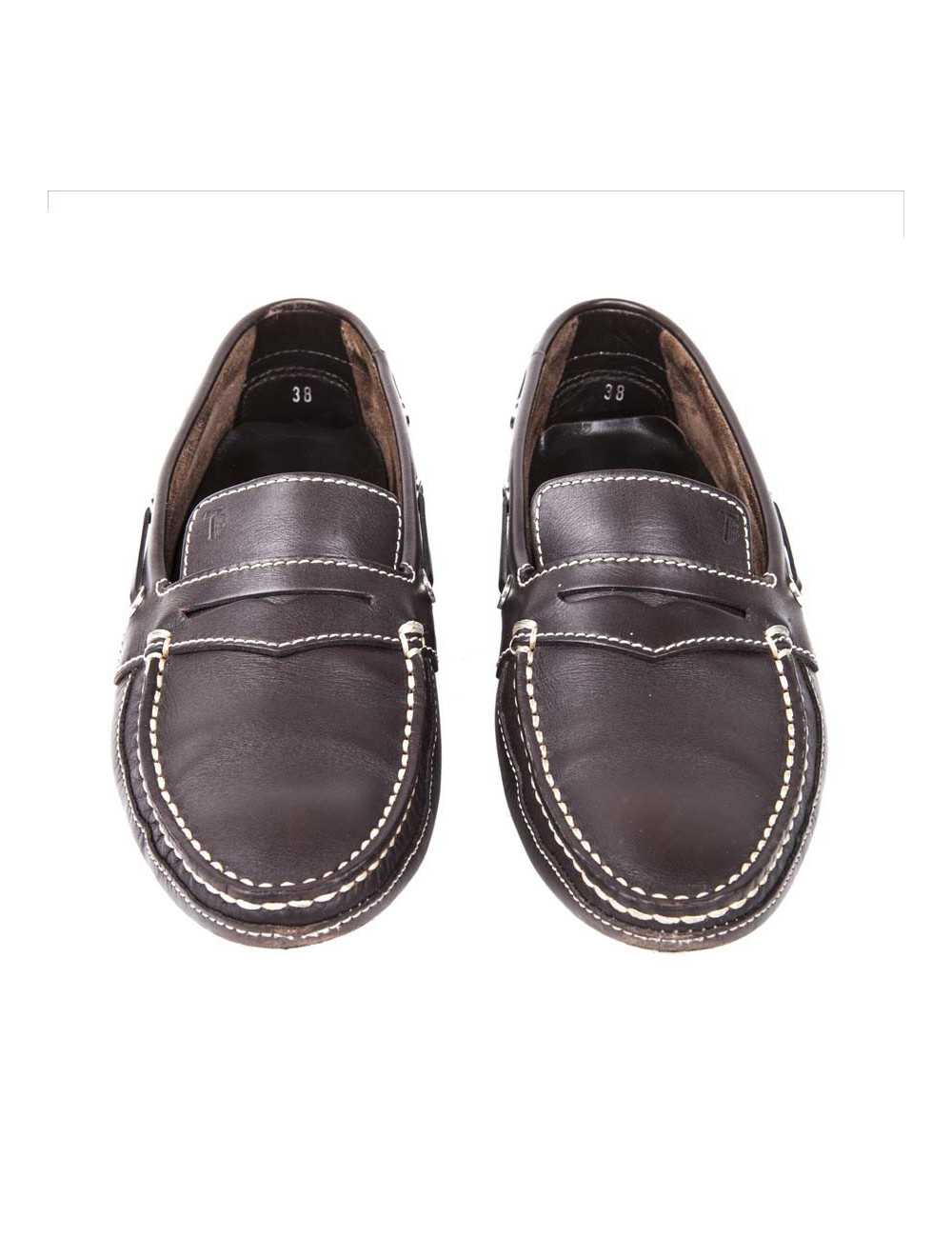 Mocassins TOD'S T 39 marron
