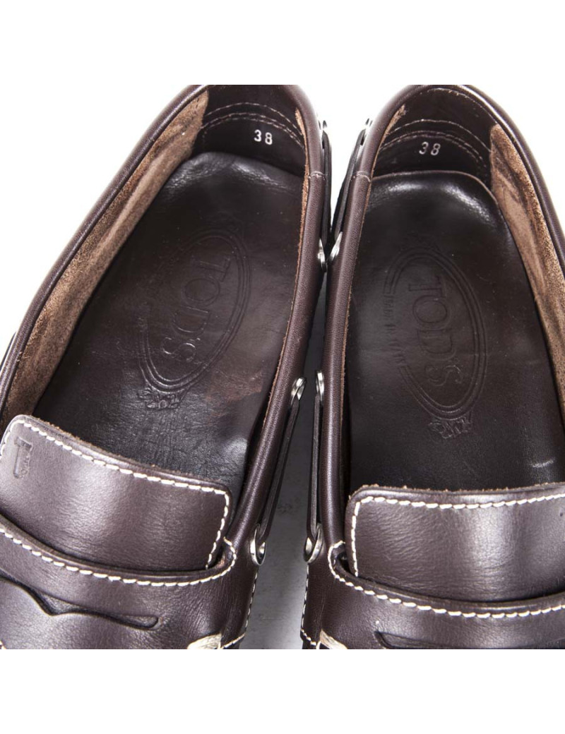 Loafers TOD's T 39 FR Brown