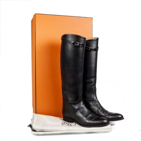 Bottes jumping HERMES T 38 