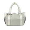 Chanel 'sport line' bag in gray canvas.