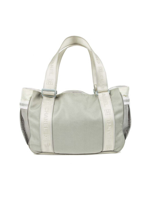 Sac CHANEL ligne sport toile grise