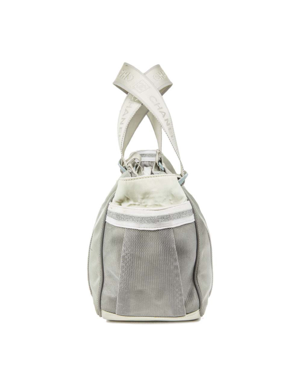 Sac CHANEL ligne sport toile grise