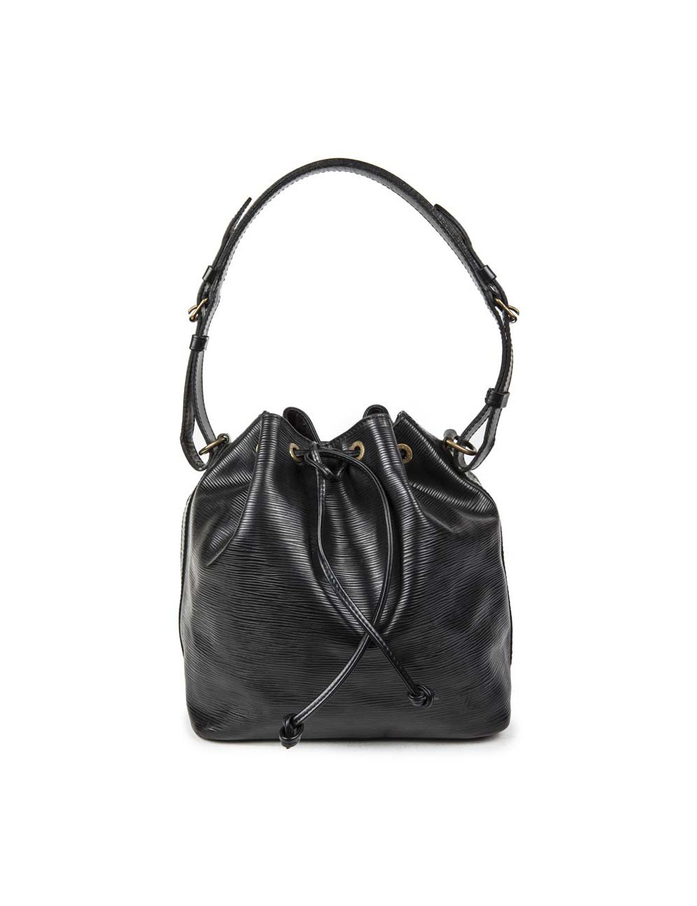 Sac à main Noé LOUIS VUITTON NM cuir épi noir