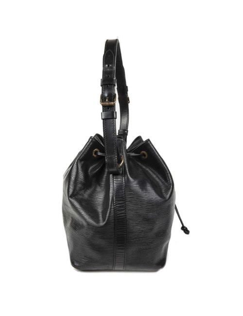 Sac à main Noé LOUIS VUITTON NM cuir épi noir