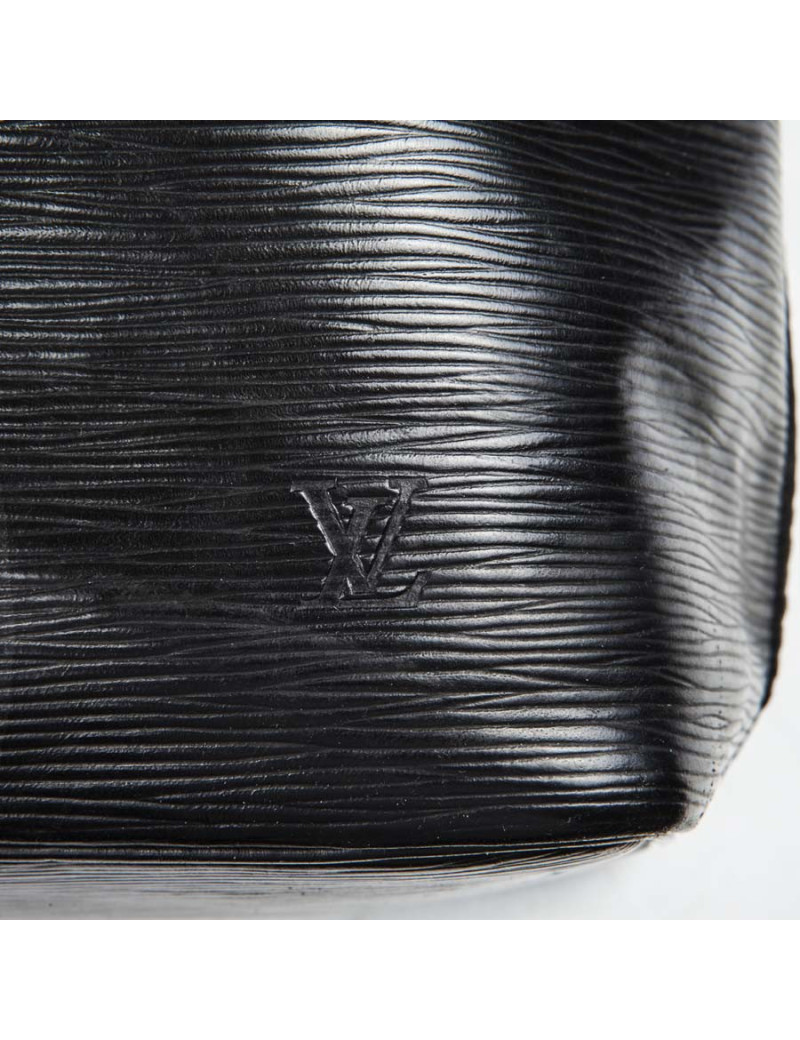 Sac à main Noé LOUIS VUITTON NM cuir épi noir