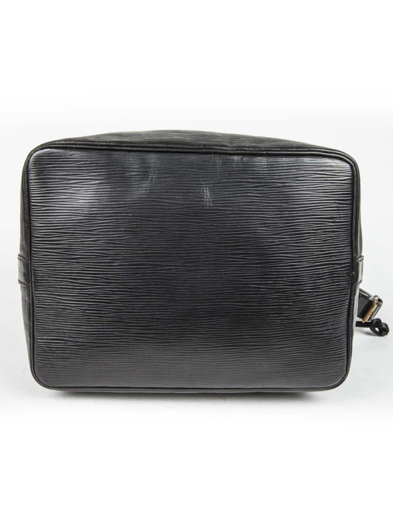 Sac à main Noé LOUIS VUITTON NM cuir épi noir