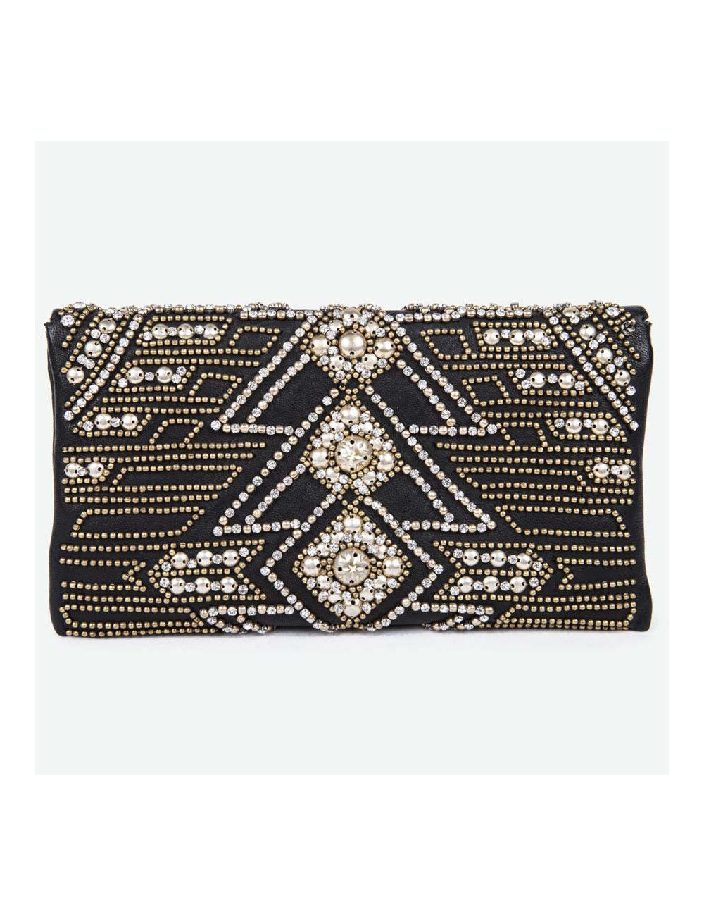 Pochette BALMAIN du soir noir