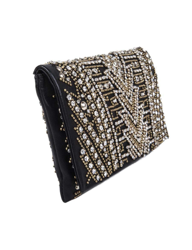 Pochette BALMAIN du soir noir