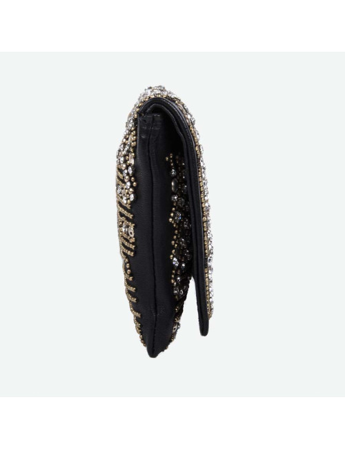 Pochette BALMAIN du soir noir