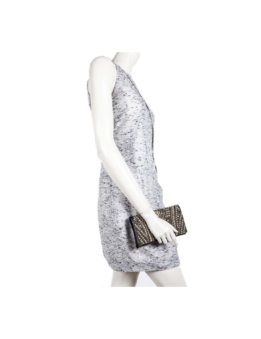 Pochette BALMAIN du soir noir