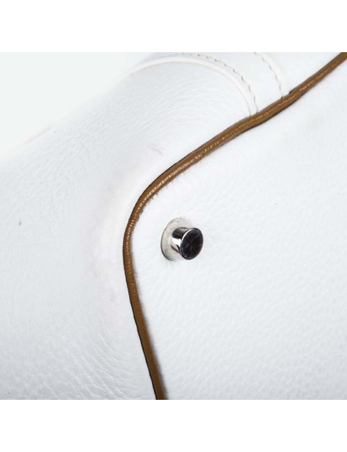 Mini white Peck HERMES bag