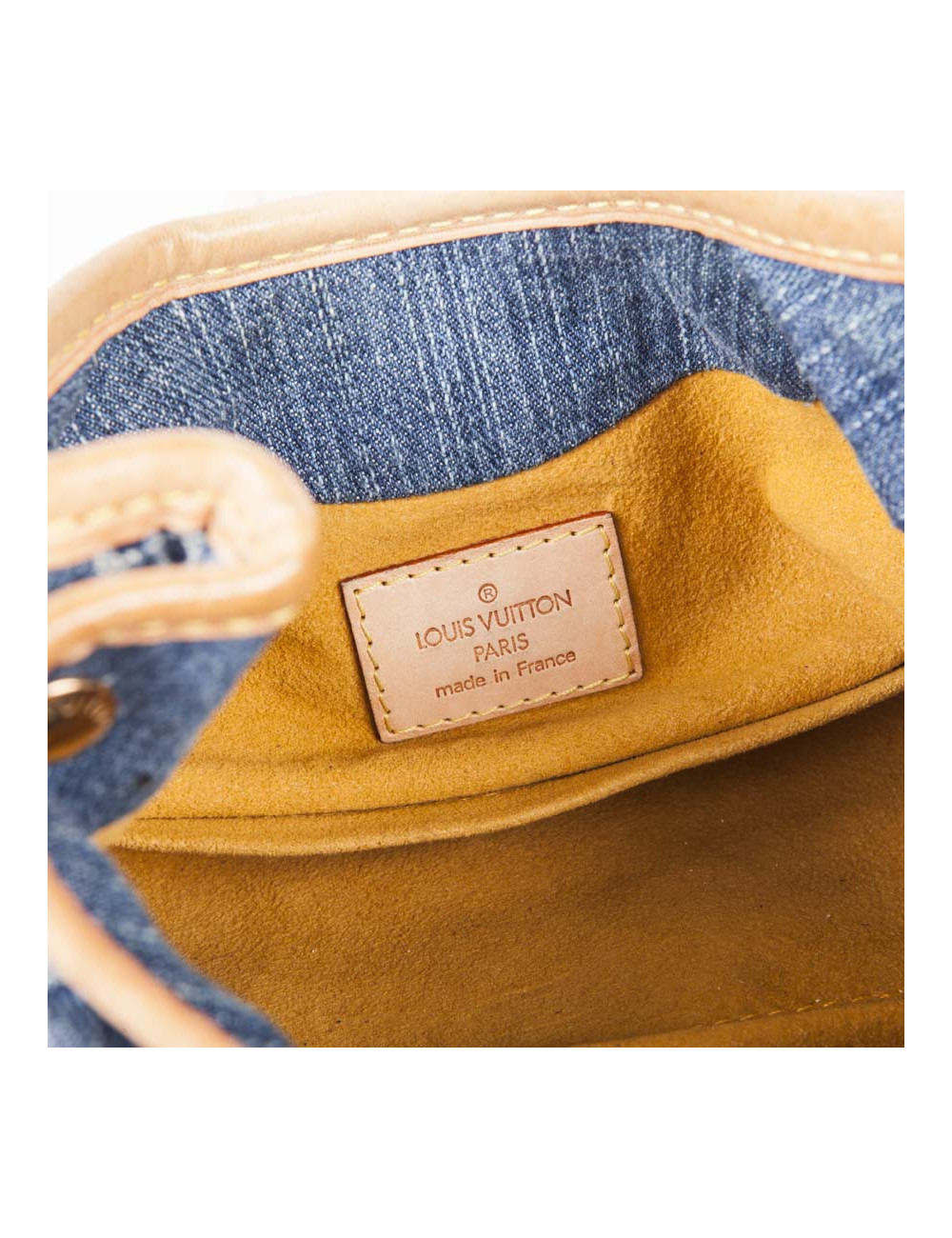 Sac LOUIS VUITTON en toile denim monogram