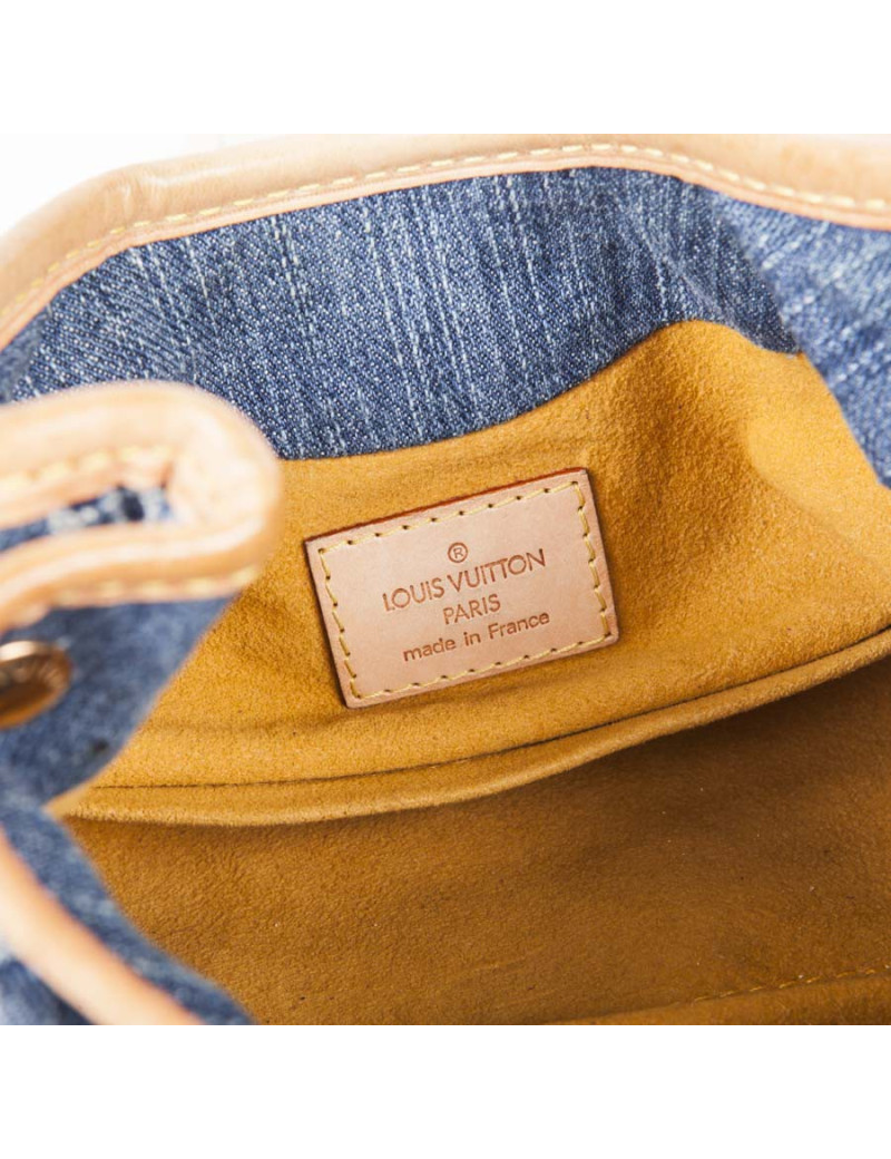 Sac LOUIS VUITTON en toile denim monogram