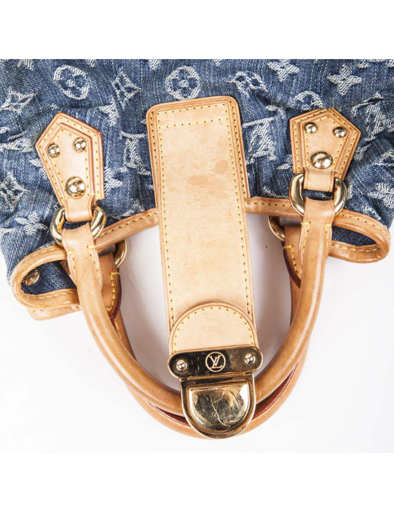 Sac LOUIS VUITTON en toile denim monogram