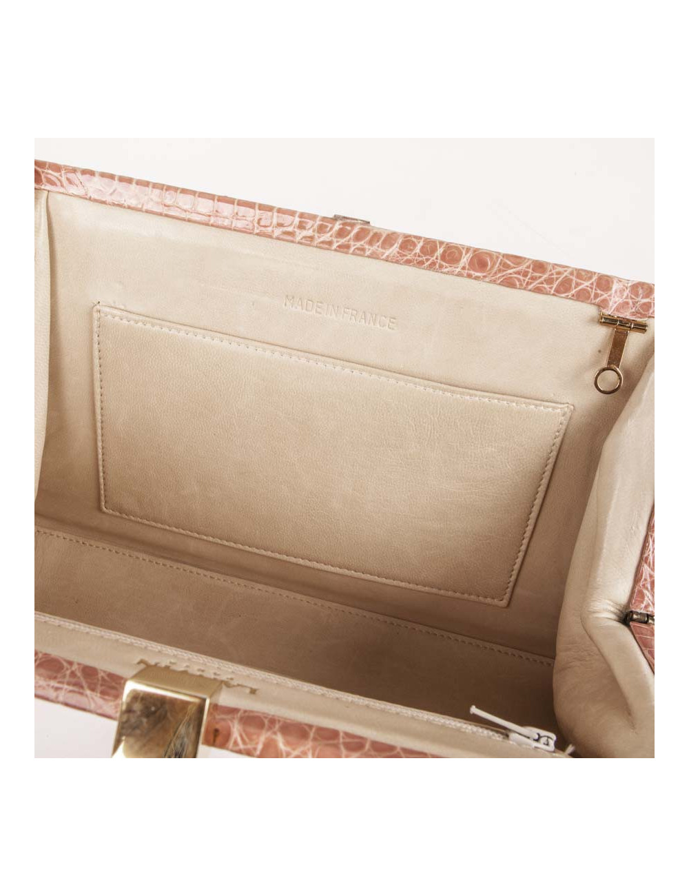 Pochette LANVIN rose poudrée