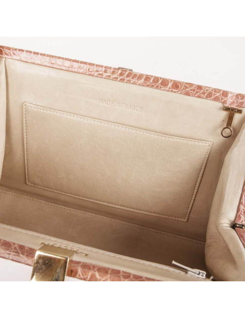 Pochette LANVIN rose poudrée