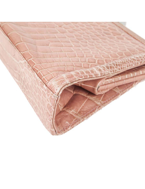 Pochette LANVIN rose poudrée