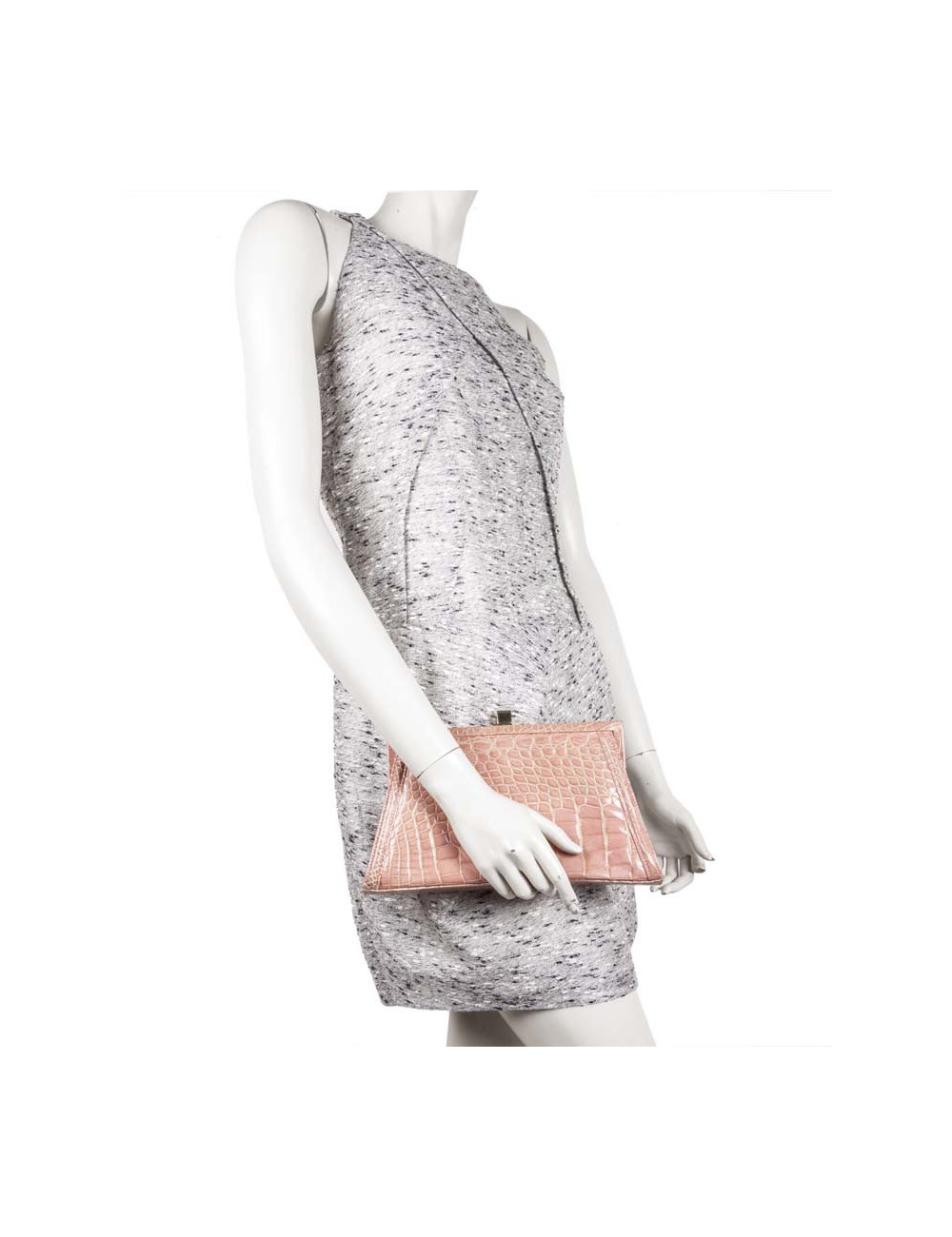 Pochette LANVIN rose poudrée