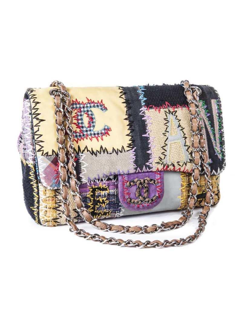 Sac jumbo CHANEL patchwork