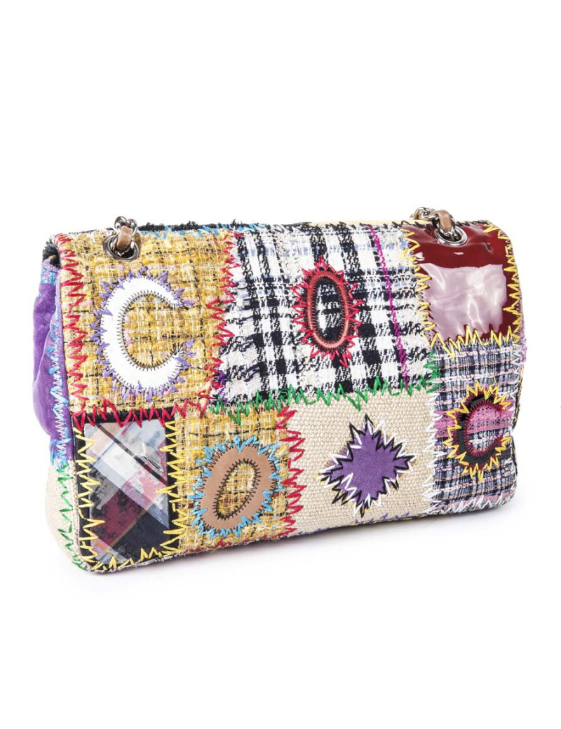 Sac jumbo CHANEL patchwork