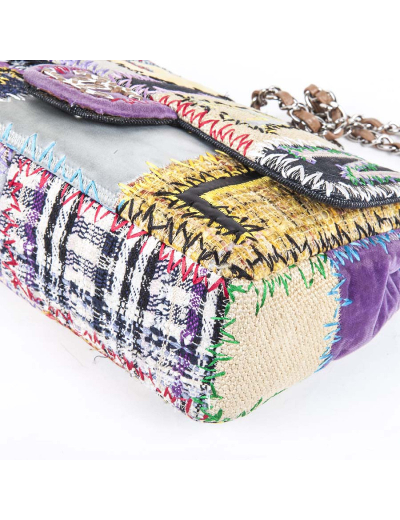 Sac jumbo CHANEL patchwork