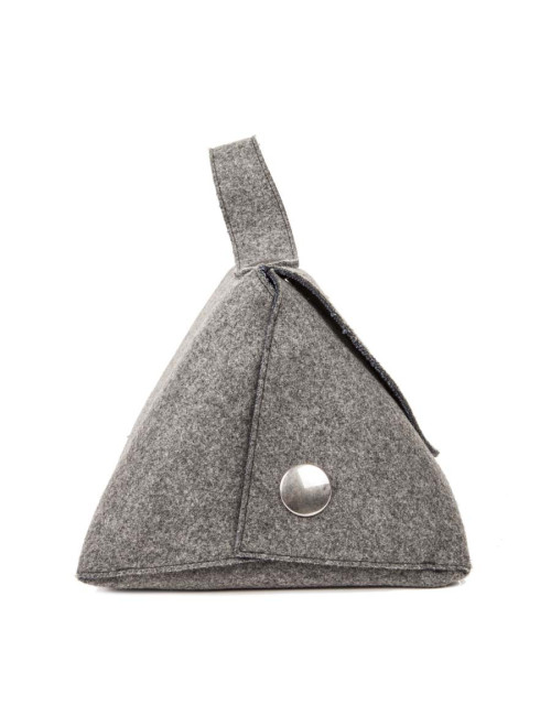 Sac CELINE feutrine grise