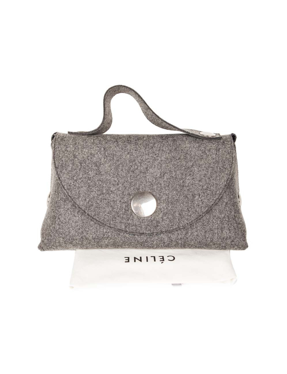 Sac CELINE feutrine grise