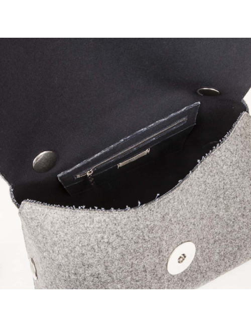 Sac CELINE feutrine grise
