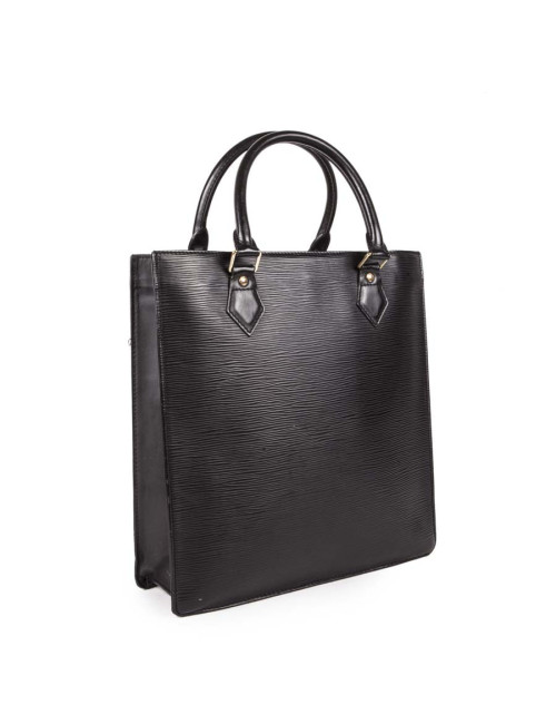 Sac cabas LOUIS VUITTON cuir épi noir