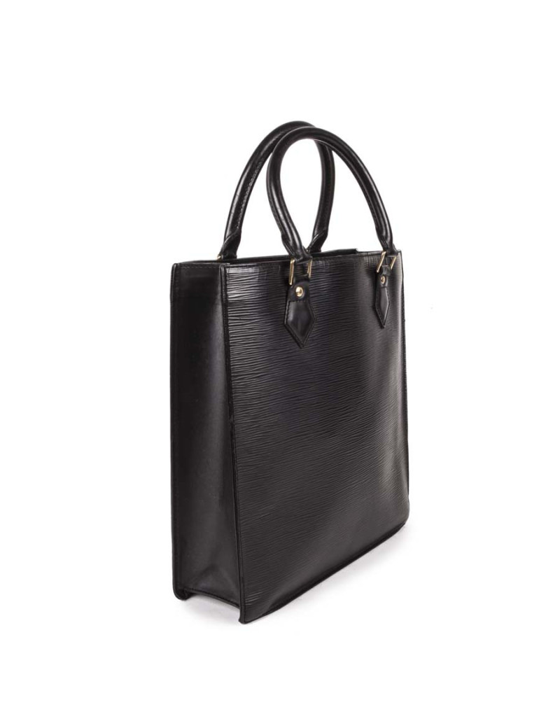 Sac cabas LOUIS VUITTON cuir épi noir