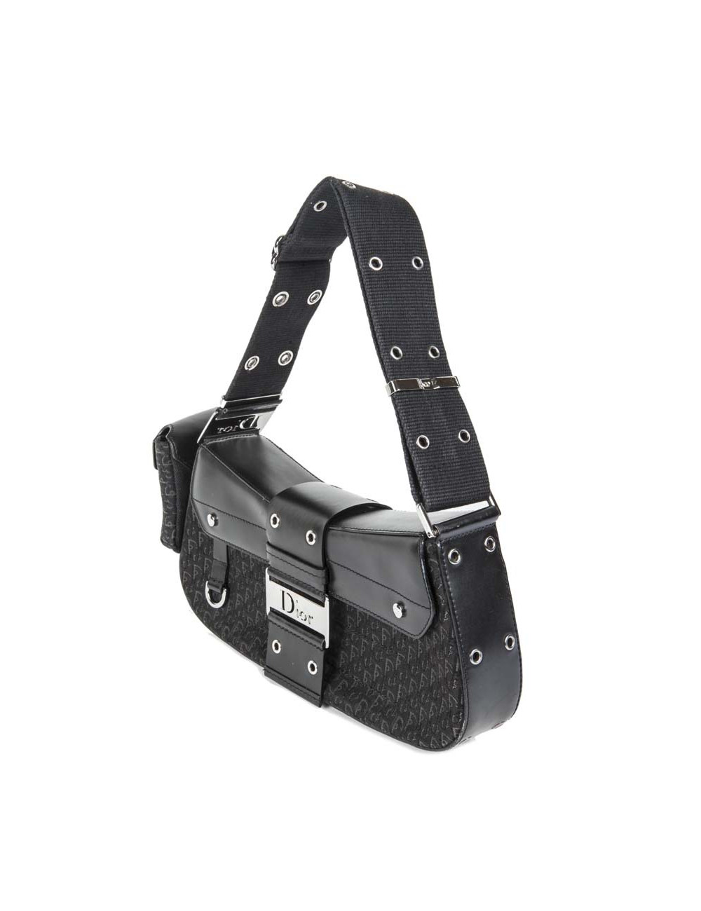 Sac DIOR Vintage toile noire