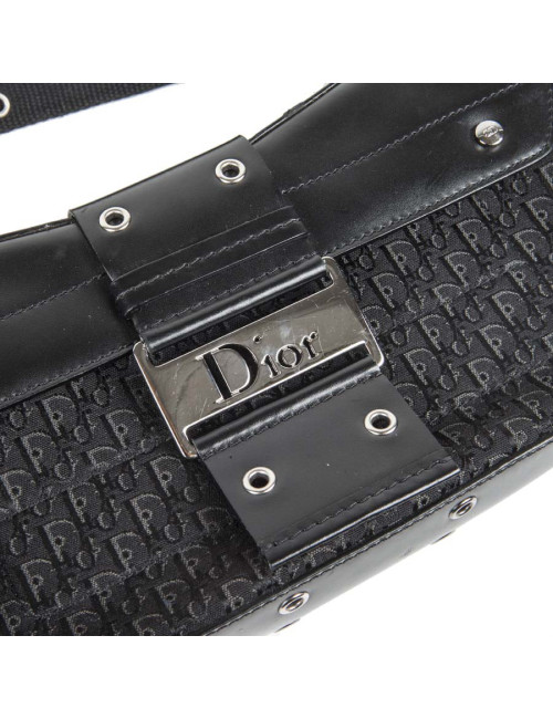 Sac DIOR Vintage toile noire